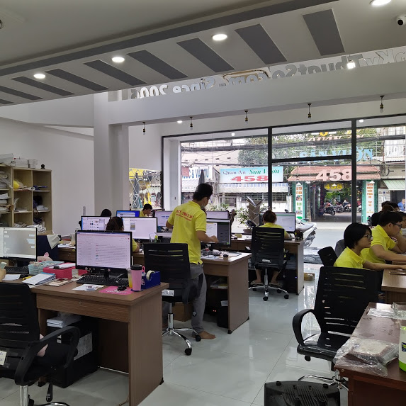 Văn phòng tiếp nhận đơn hàng công ty in ấn TPHCM - In Kỹ Thuật Số Since 2006